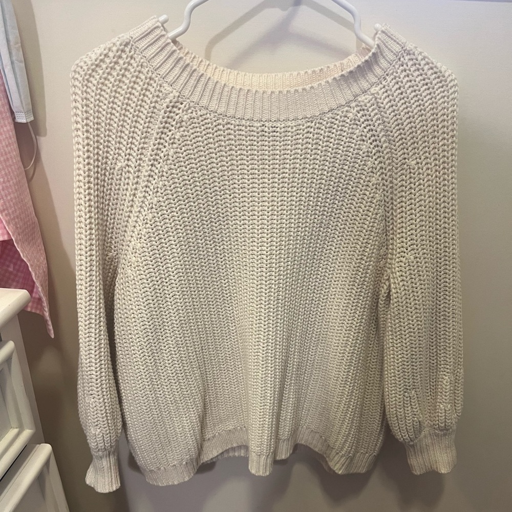 Cream Aerie Sweater